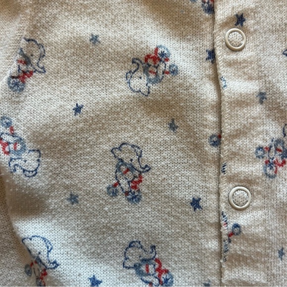 Vintage Carters Baby Elephant Cardigan - Picture 5 of 7